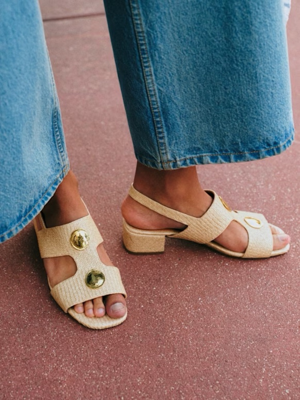 NIB Sezane Lyana Sandals, Size 9 $230